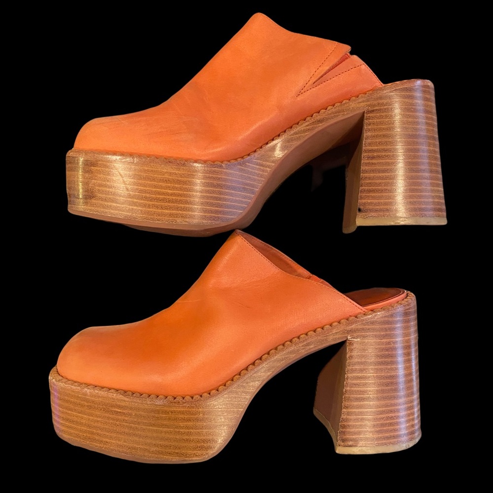 Jeffrey Campbell platform clogs